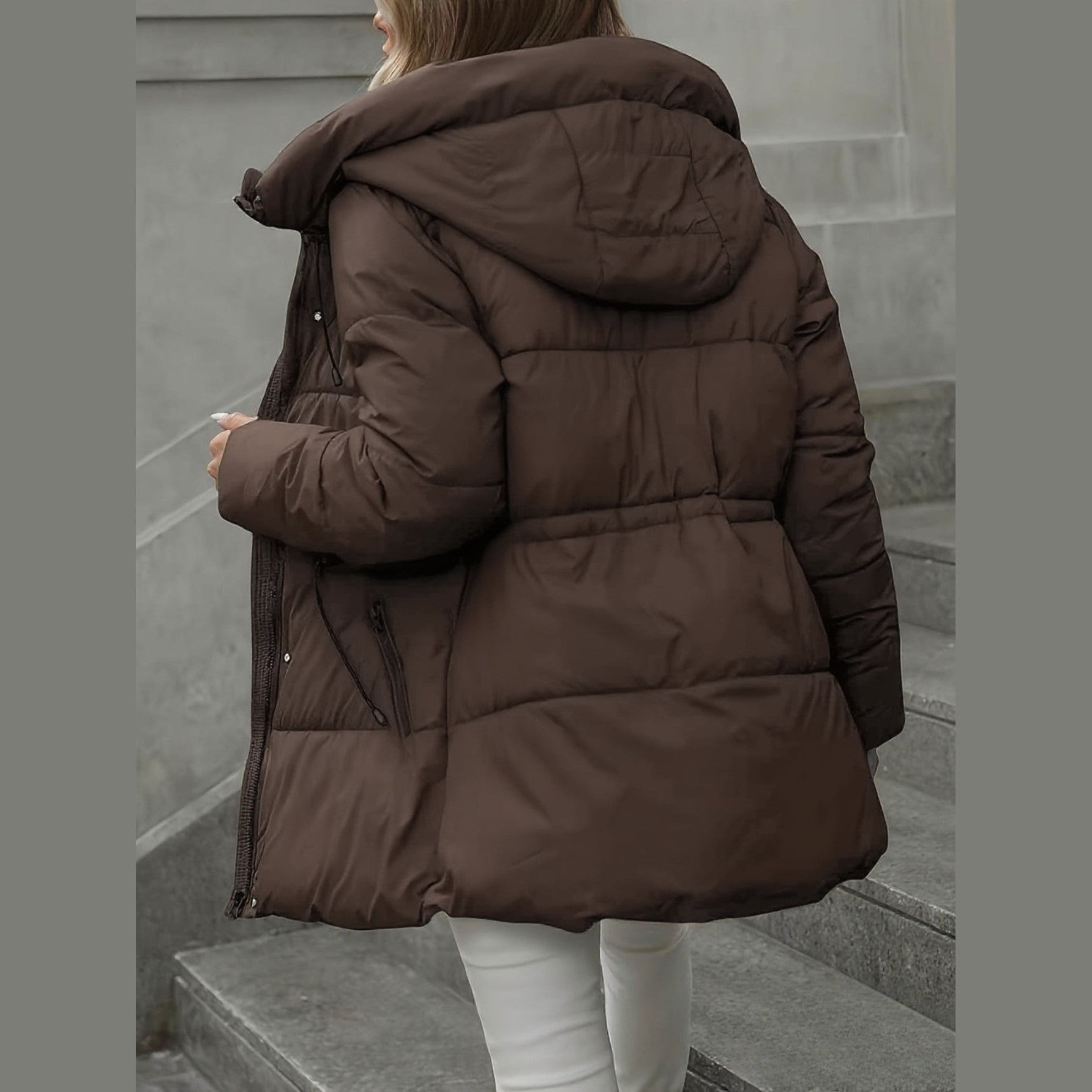 The GlacierShield Long Puffer