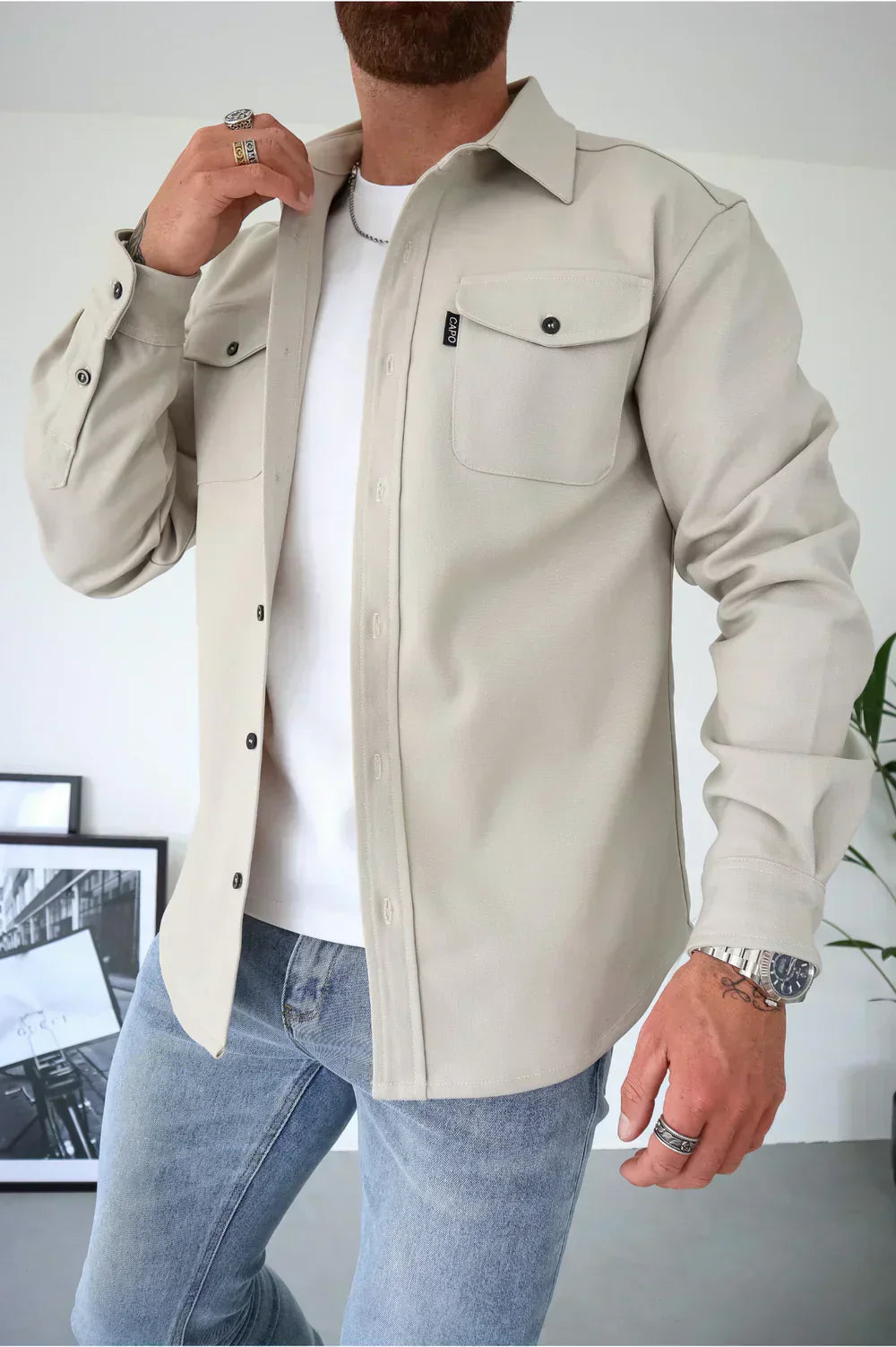 Austin Utility Overshirt - CristianLavian