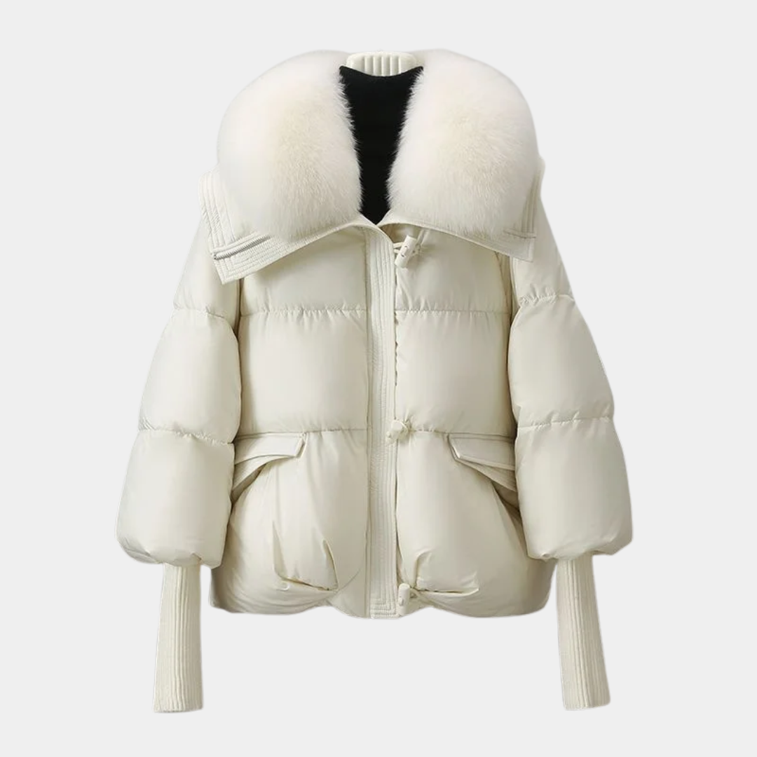 Women’s Luxe Fur-Collar Puffer Jacket - CristianLavian