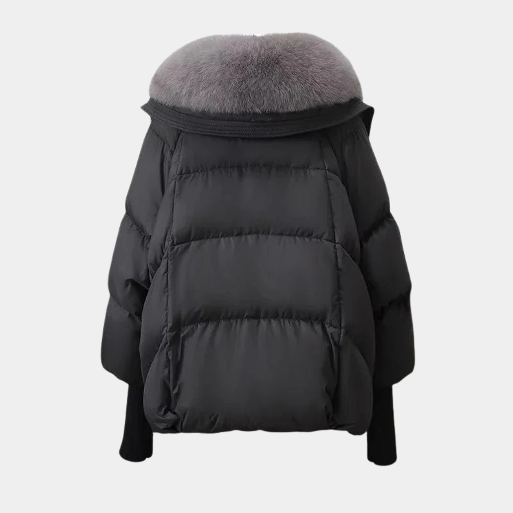 Women’s Luxe Fur-Collar Puffer Jacket - CristianLavian