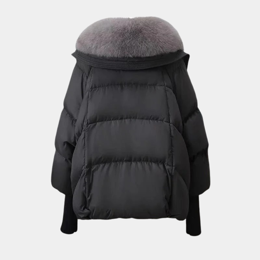 Women’s Luxe Fur-Collar Puffer Jacket - CristianLavian