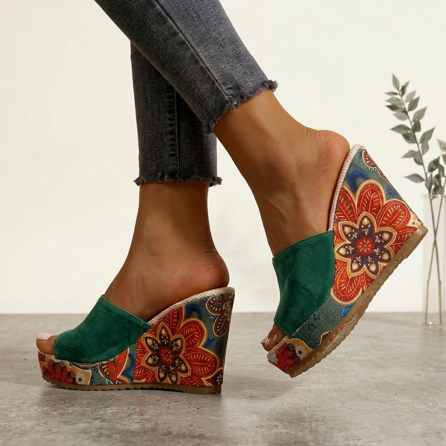 Joanna Wedge Sandals