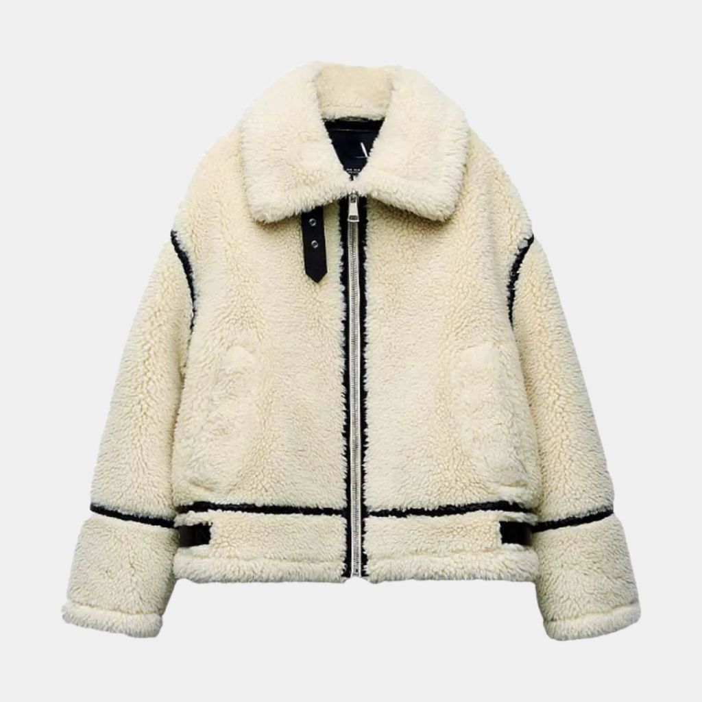 Women’s Shearling-Style Fleece Jacket - CristianLavian