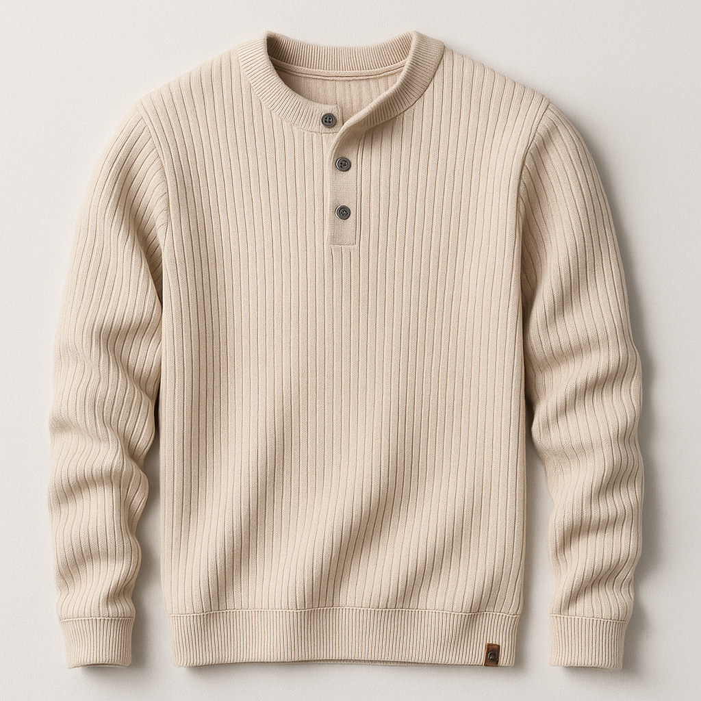 The Summit Ribbed Henley