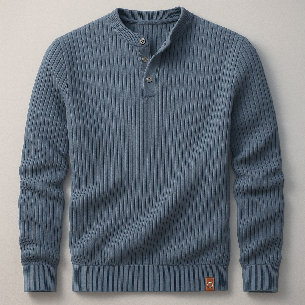 The Summit Ribbed Henley