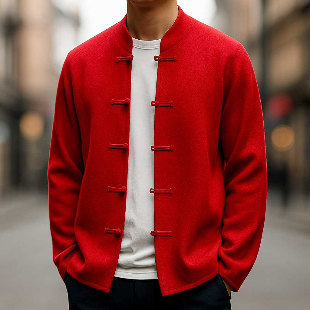 The Kyoto Minimalist Button Cardigan - CristianLavian