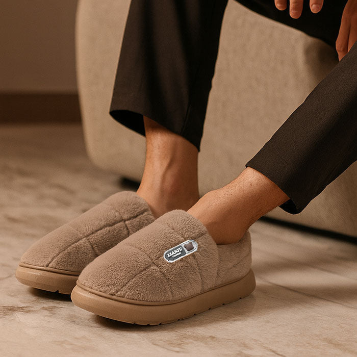 The CloudStep Thermal Plush Slippers