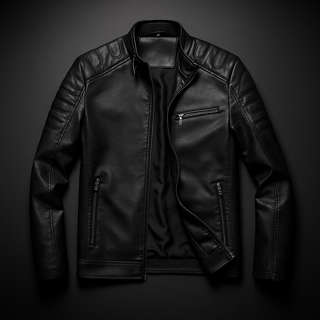 Men’s Classic Moto Leather Jacket - CristianLavian
