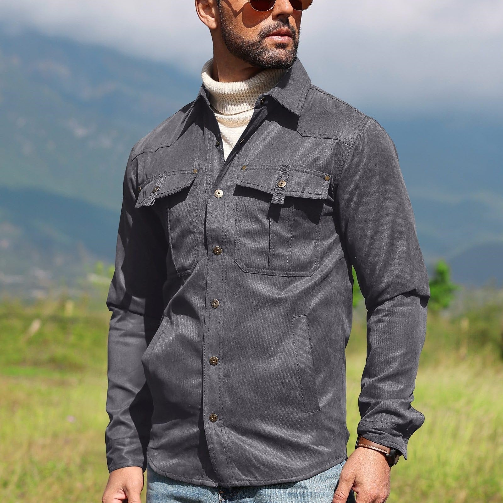 CristianLavian Terrain Flannel Jacket