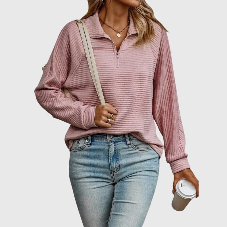 ComfyRidge Quarter-Zip Pullover