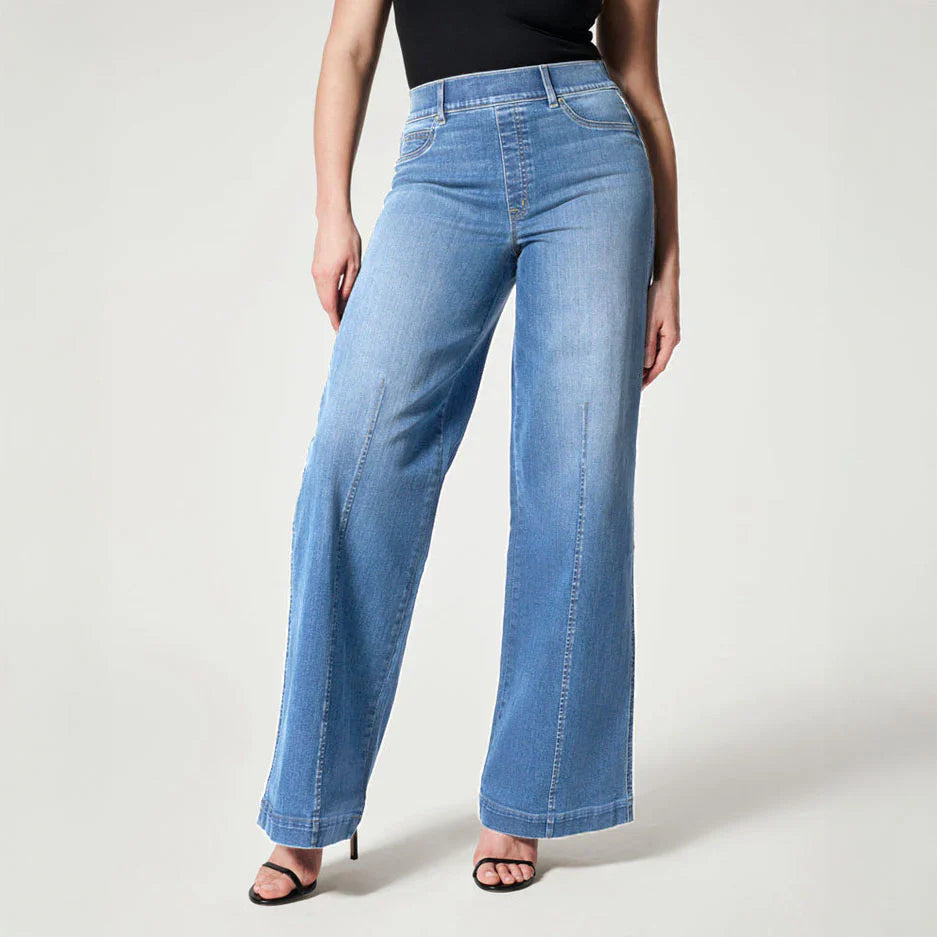 The Elite Sculpt Wide-Leg Denim