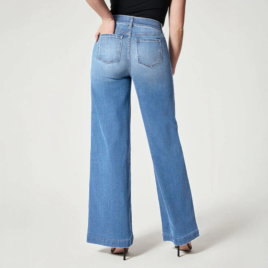 The Elite Sculpt Wide-Leg Denim