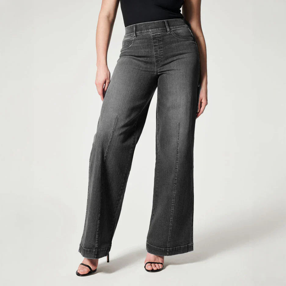 The Elite Sculpt Wide-Leg Denim