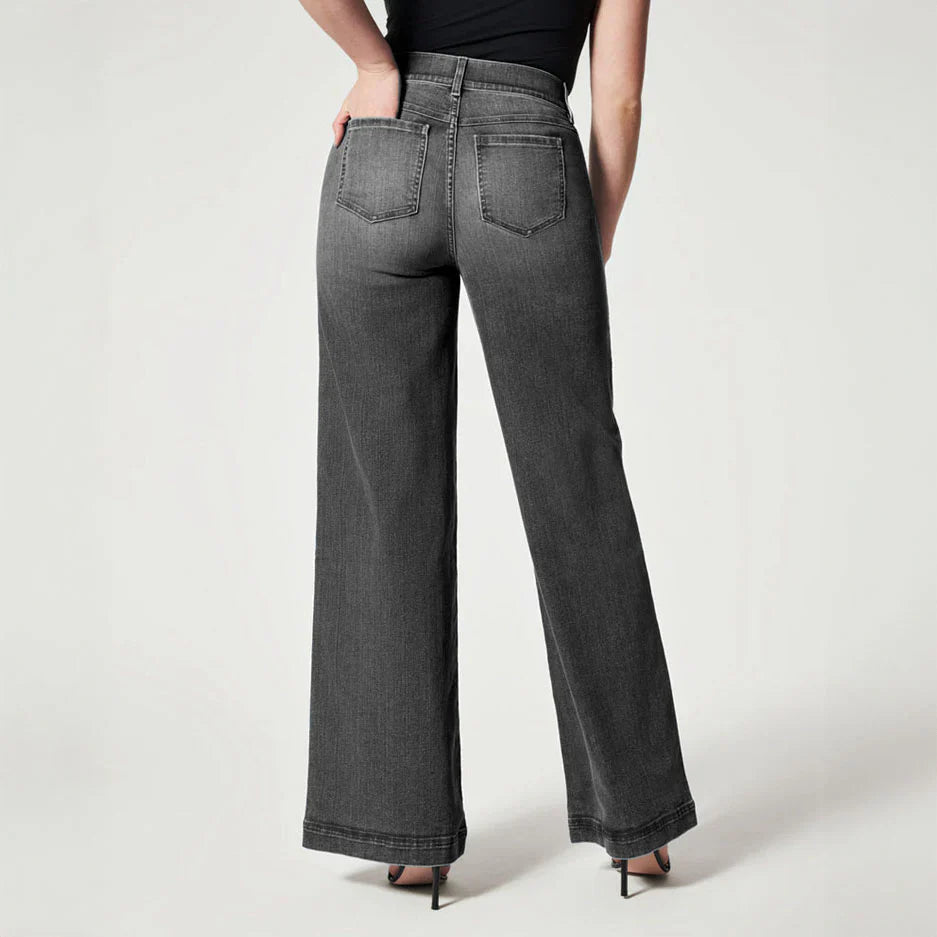 The Elite Sculpt Wide-Leg Denim