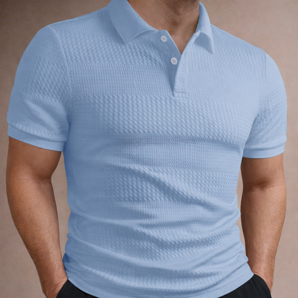 Marseille Textured Polo - CristianLavian