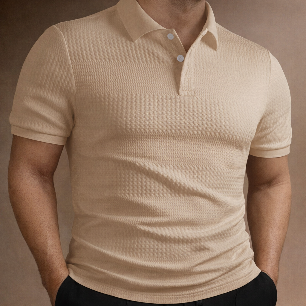 Marseille Textured Polo - CristianLavian