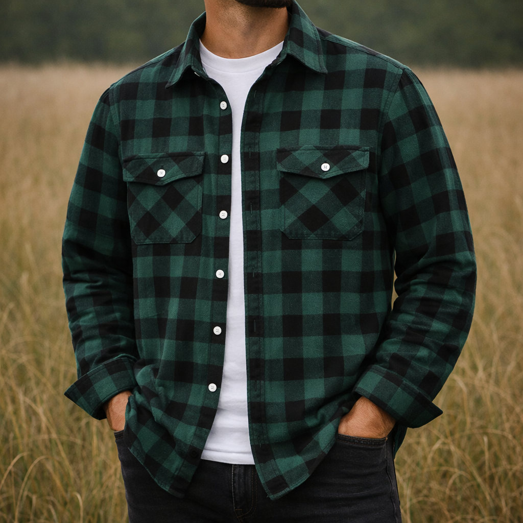 Portland Cotton Overshirt - CristianLavian