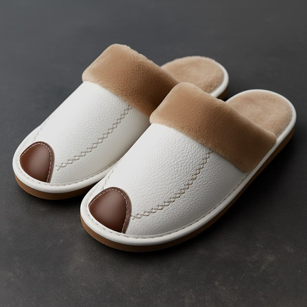 The Alpine Haven Faux-Fur Slippers - CristianLavian