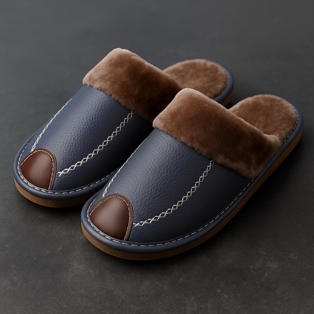 The Alpine Haven Faux-Fur Slippers