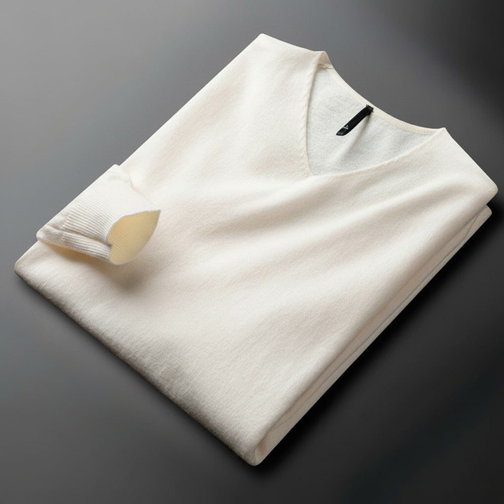 The Monarch Luxe V-Neck Sweater - CristianLavian