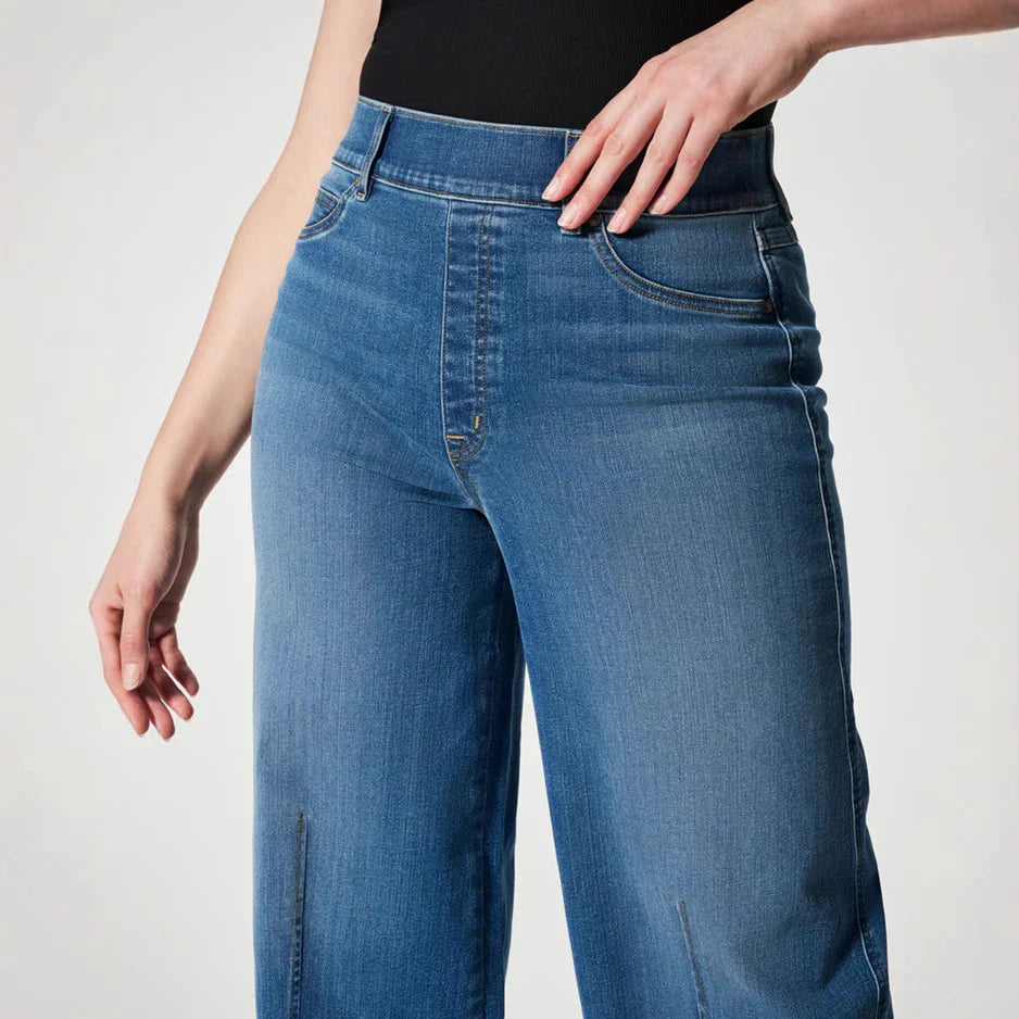 The Elite Sculpt Wide-Leg Denim