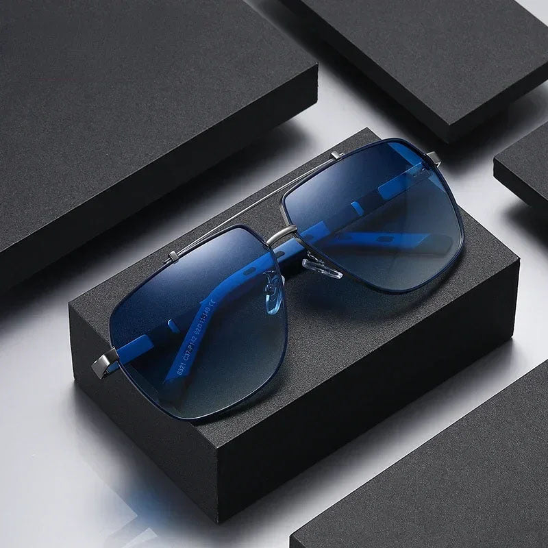 The AeroBlue Titanium-Edge Shades - CristianLavian