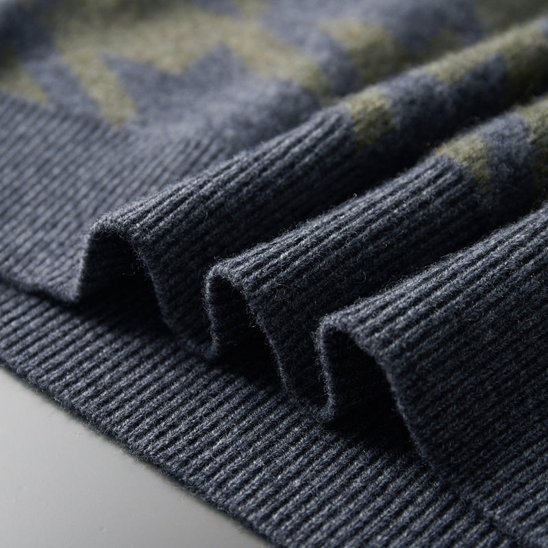 The Aberdeen Shadow Houndstooth Sweater - CristianLavian