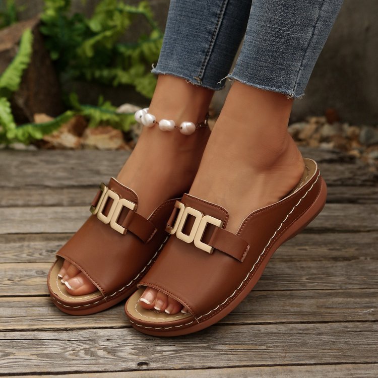 Elara Buckle Slides - CristianLavian