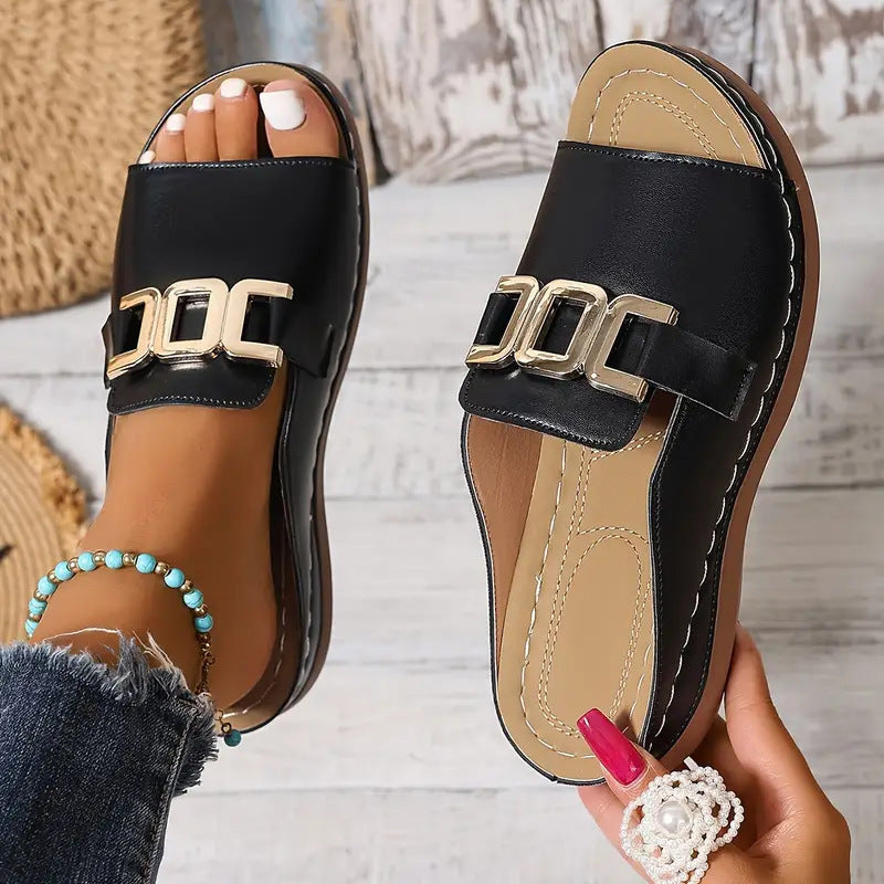 Elara Buckle Slides - CristianLavian