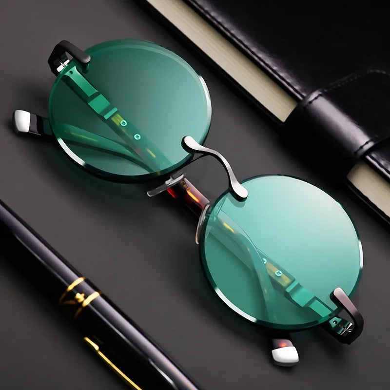 The Sovereign Emerald Round Frames - CristianLavian