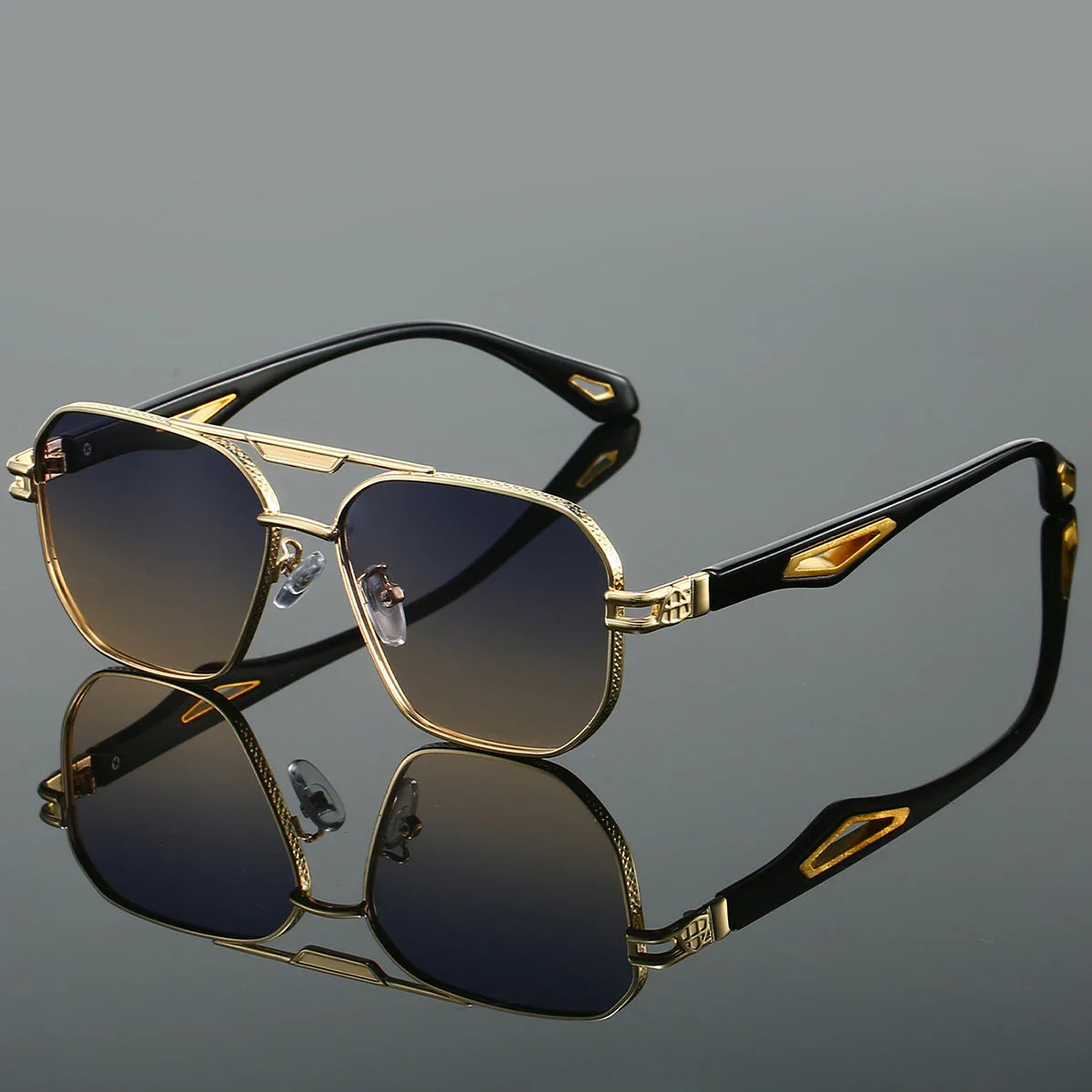 Monaco Gold Frame Sunglasses - CristianLavian