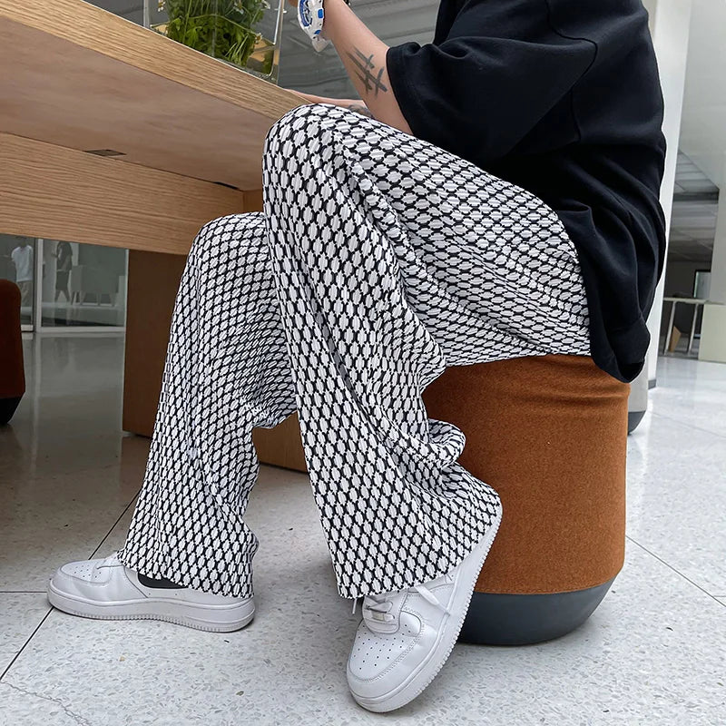 The NeoWave Patterned Wide-Leg Pants