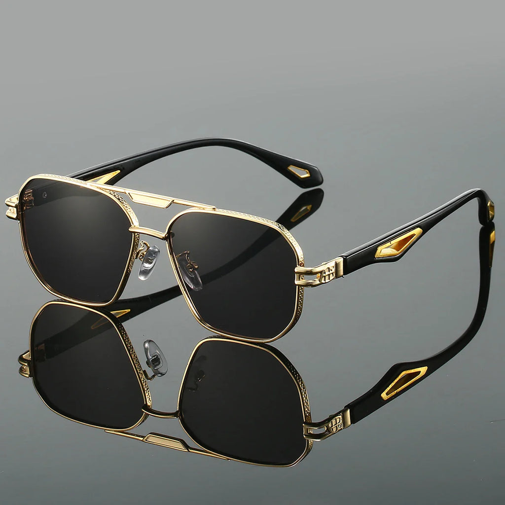 Monaco Gold Frame Sunglasses - CristianLavian