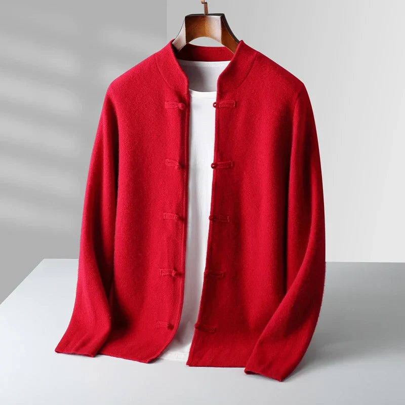 The Kyoto Minimalist Button Cardigan - CristianLavian