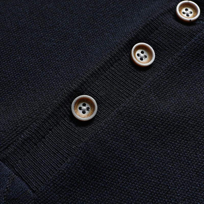 The Kensington Cable-Knit Polo