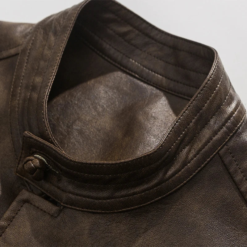 Madrid Leather Jacket - CristianLavian