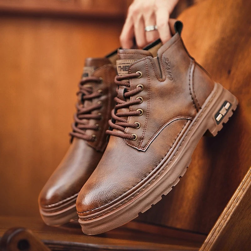 Torino Leather Boots - CristianLavian