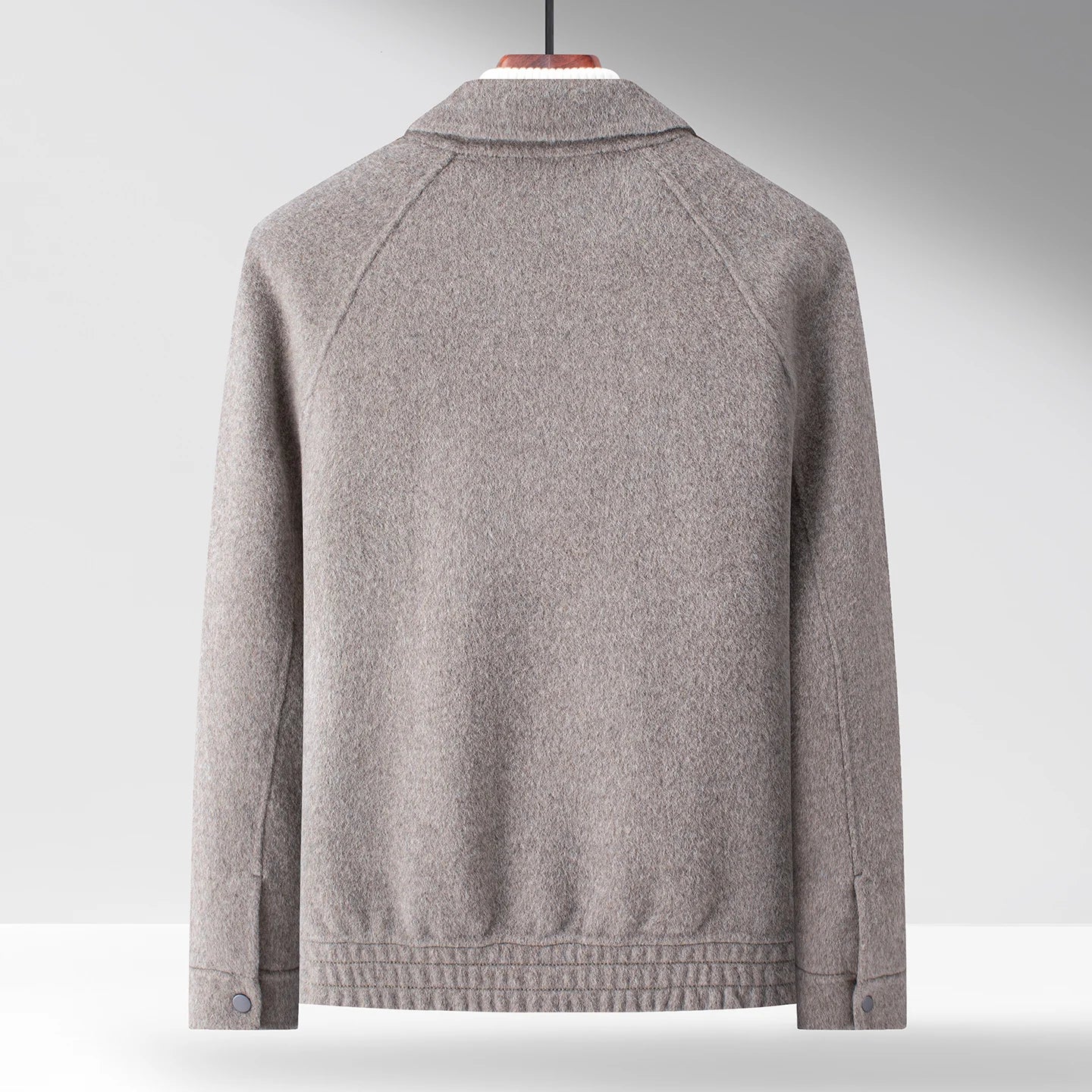 Men’s Wool-Blend Zip-Up Jacket