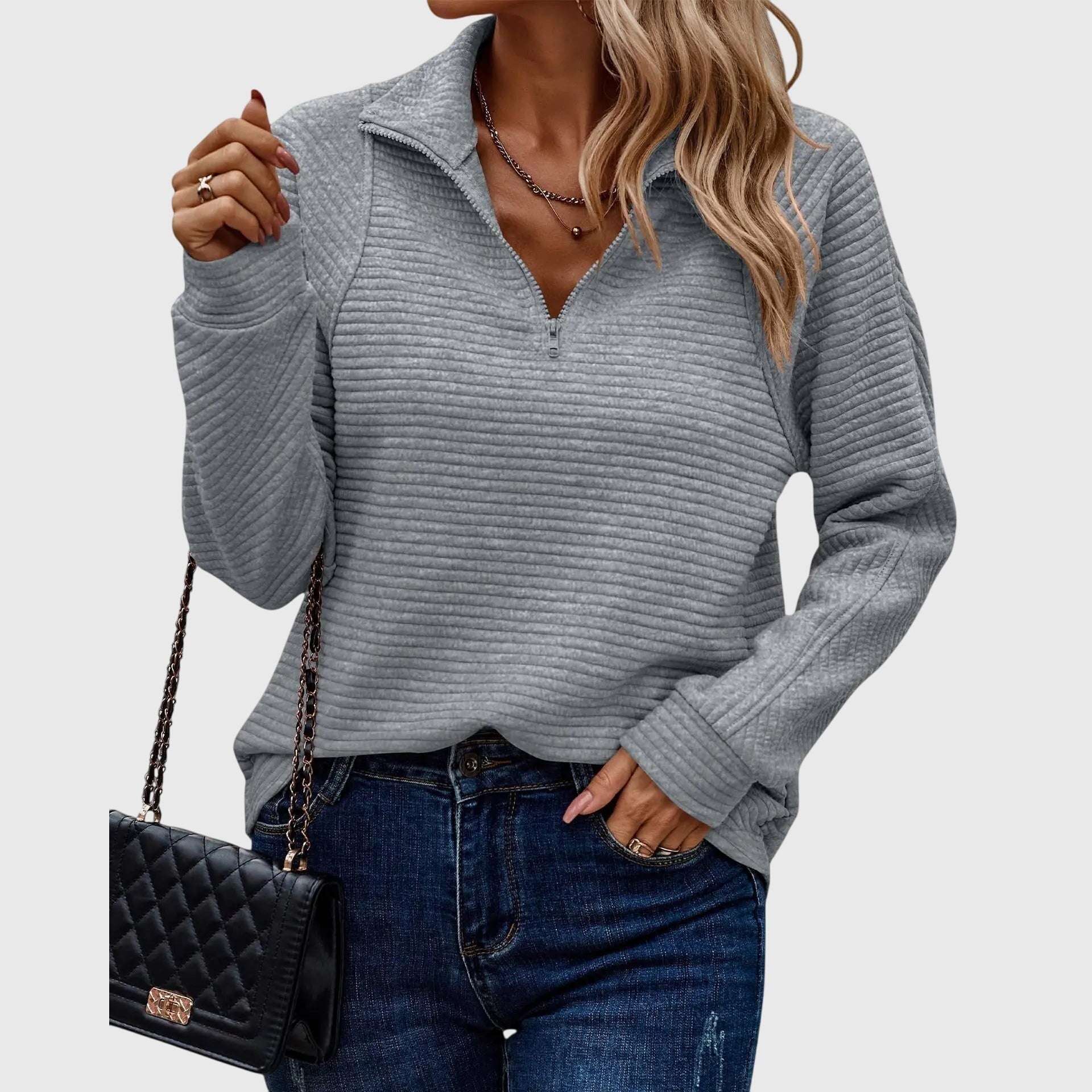 ComfyRidge Quarter-Zip Pullover