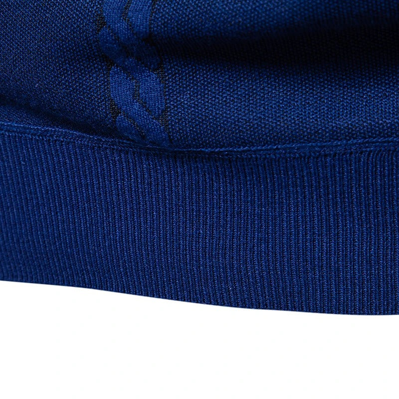 The Kensington Cable-Knit Polo