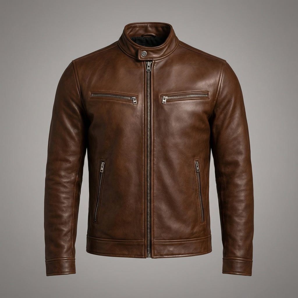 NightFall Leather Jacket - CristianLavian