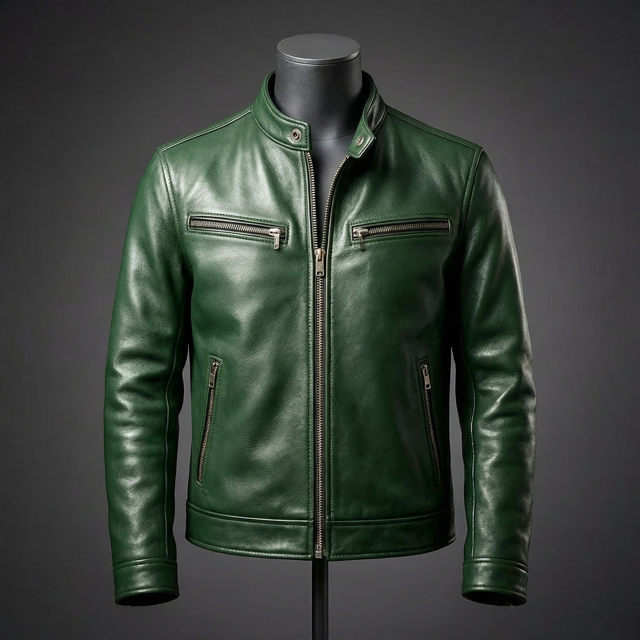 NightFall Leather Jacket - CristianLavian