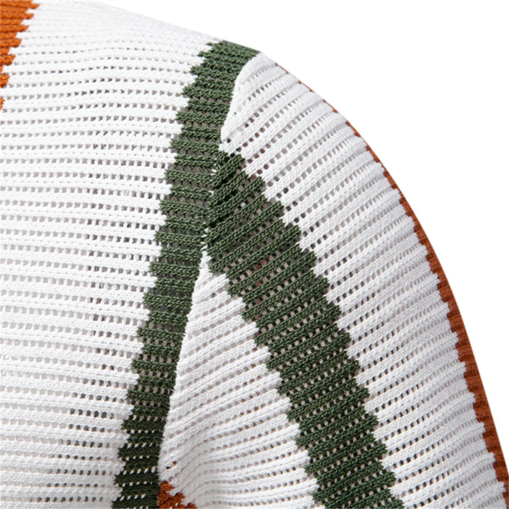 The Riviera Retro Knit Polo