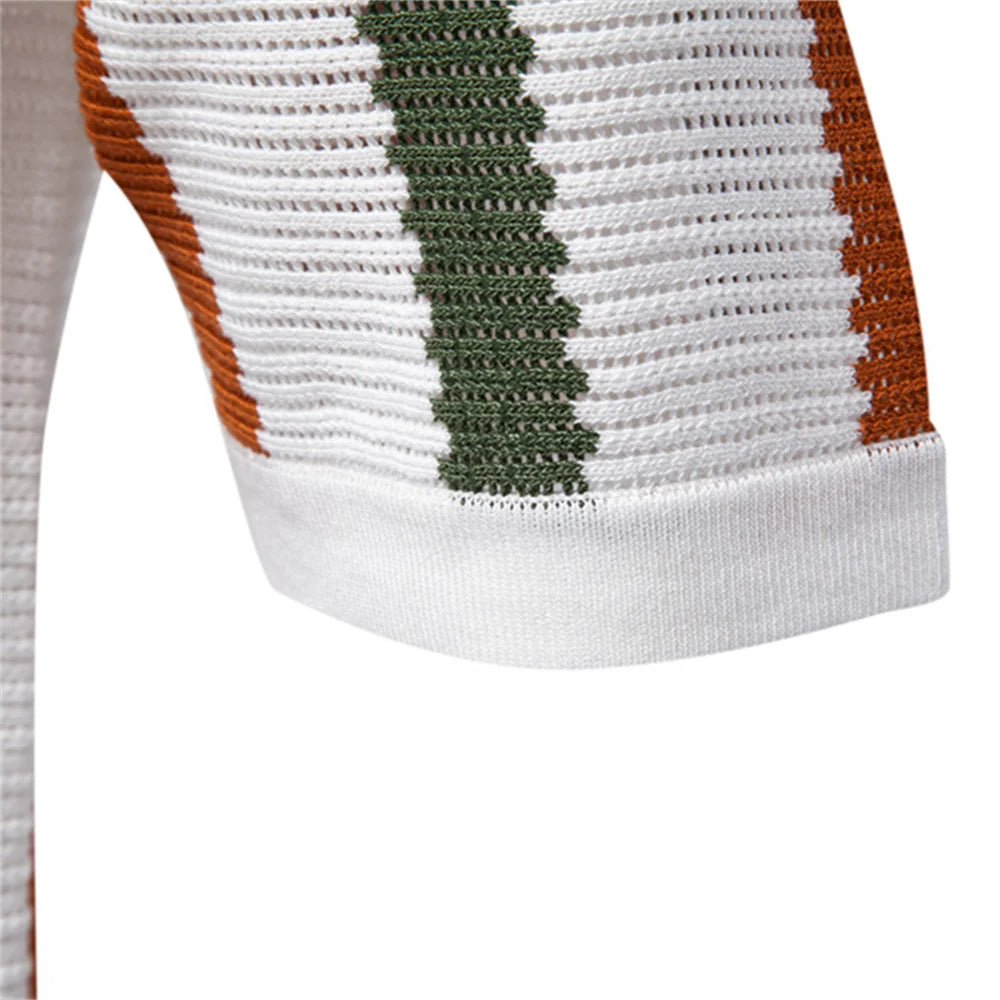 The Riviera Retro Knit Polo