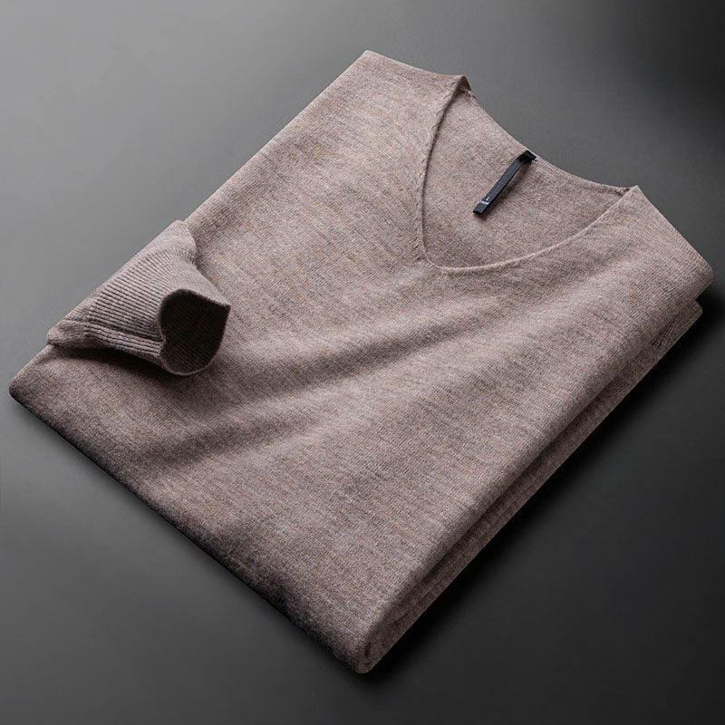 The Monarch Luxe V-Neck Sweater - CristianLavian
