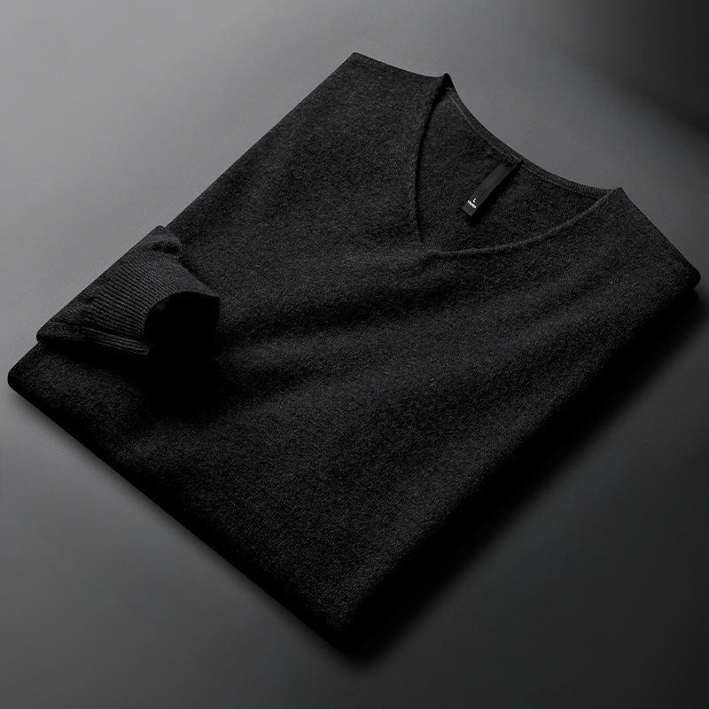 The Monarch Luxe V-Neck Sweater - CristianLavian