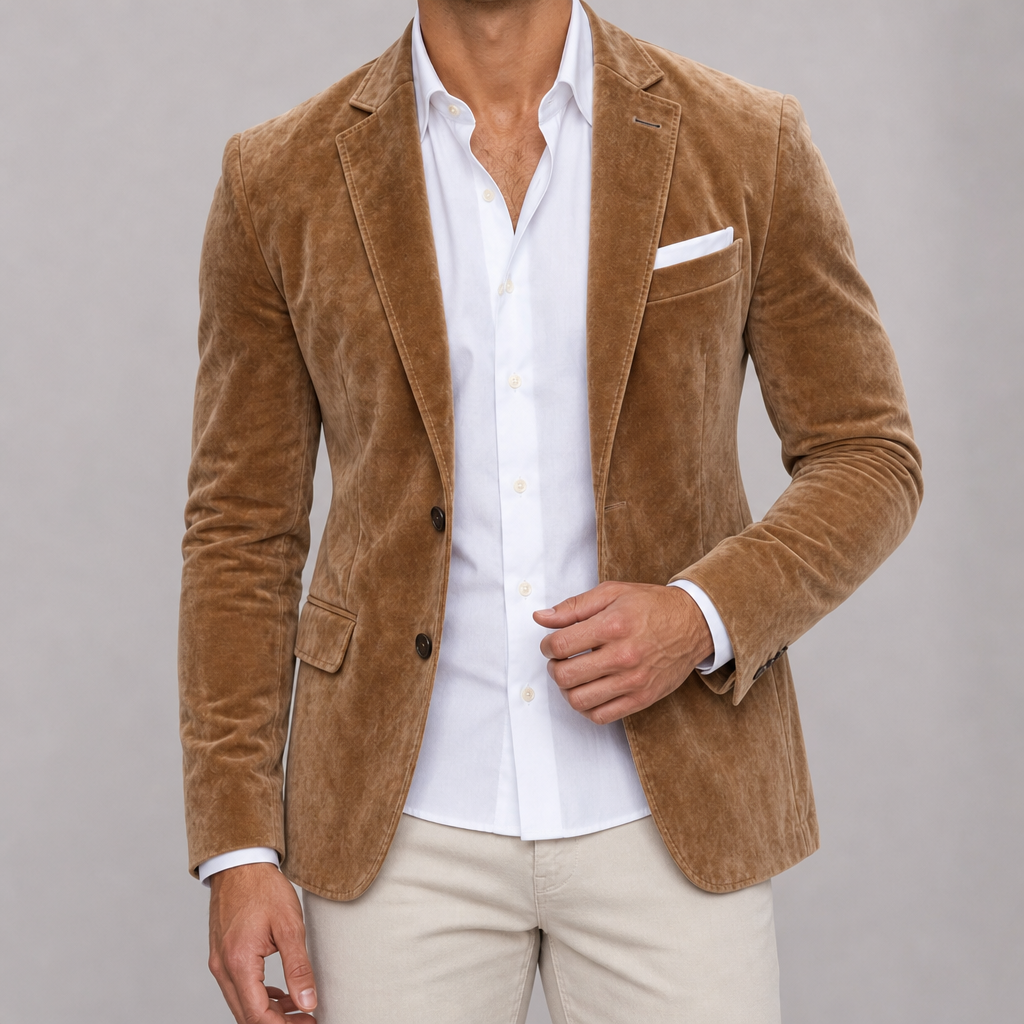 Roma Suede Blazer