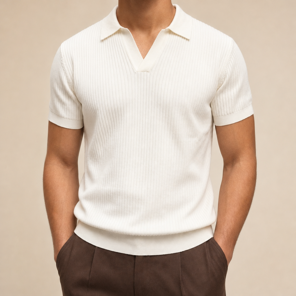 Navaro Ribbed Polo