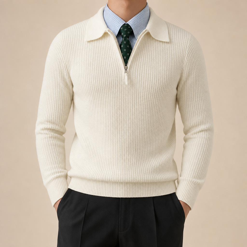 Brunico Ribbed Quarter 