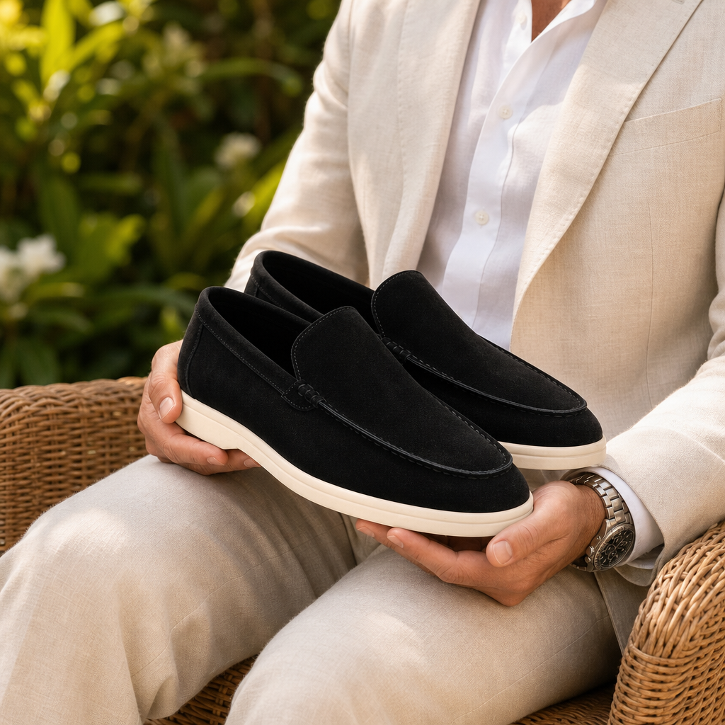 Savona Orthopedic Suede Loafers